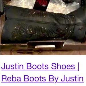 Reba boots by Justin